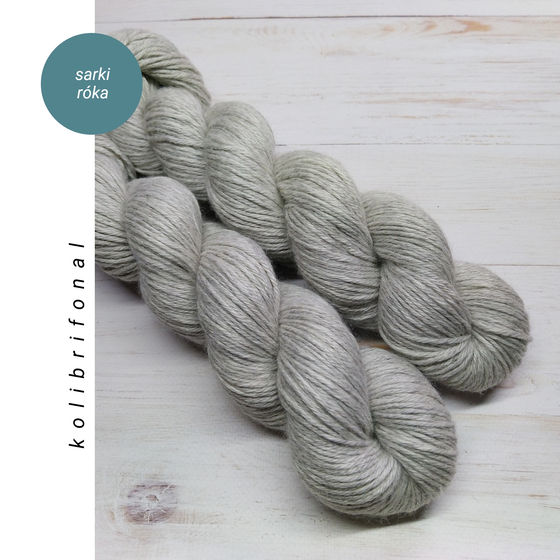 Arctic Fox hand-dyed yarn